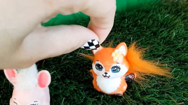 Дом для куклы Энчантималс Данессы Оленни и оленёнка Спринта. Обзор куклы Enchantimals