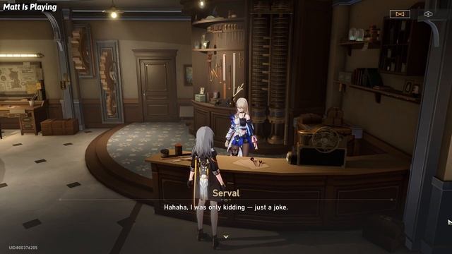 March 7th funny reaction to your dialogue choices