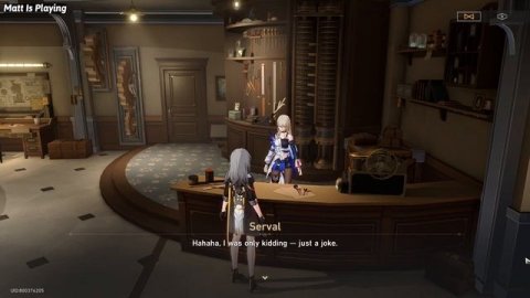 March 7th funny reaction to your dialogue choices