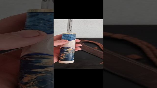 Якутский нож "Белый медведь"