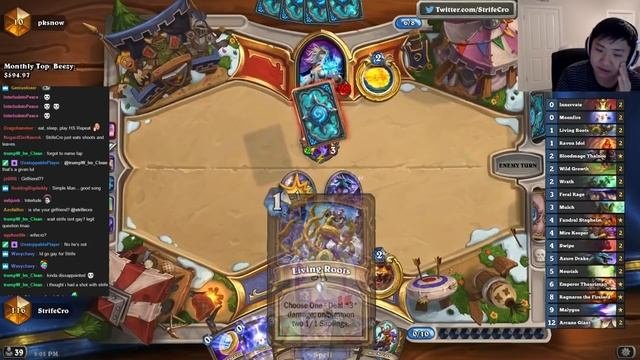 StrifeCro Gets Wrecked By Most Perfect 5 Spell Yogg-Saron With Twitch Chat