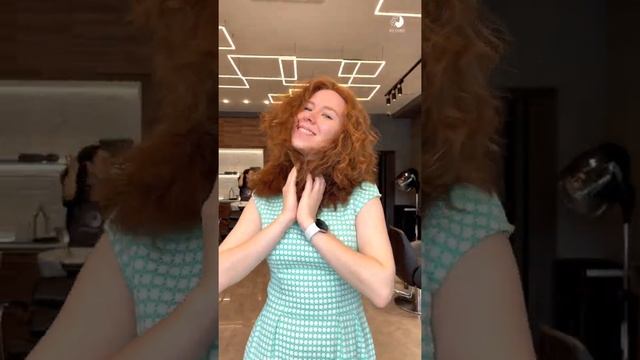 Укладка кудрявых волос