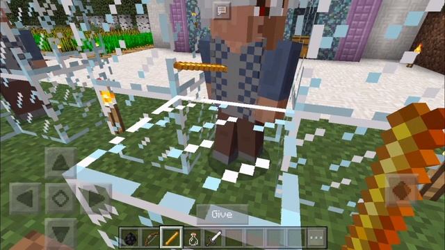 Новые жители-защитники в Minecraft PE l Village Guards Addon