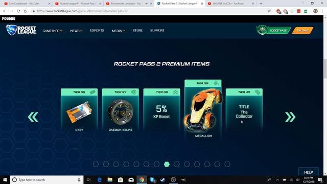 Rocket Pass 2 Items RELEASED!!!