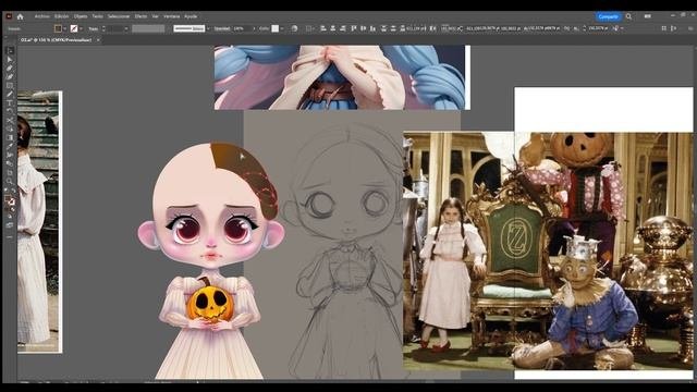 Dibuixa Amb Mi [ADOBE ILUSTRATOR] Dorothy 