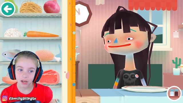 ТОКА КИТЧЕН Смешная игра про готовку Мультик игра для детей Тока Китчен