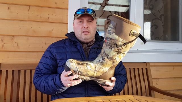 Обзор сапог LACROSSE Alphaburly Pro 18" 1600G Optifade Marsh
