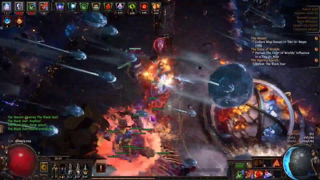Polaric Void 36 Second Kill - SRS Minion Build Sanctum League Progress