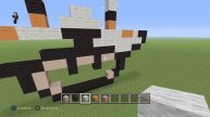 Minecraft Pixel Art - Fox Mushroom