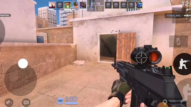 Демочка на Sandsntone в Standoff 2. Игра с моими друзьями.