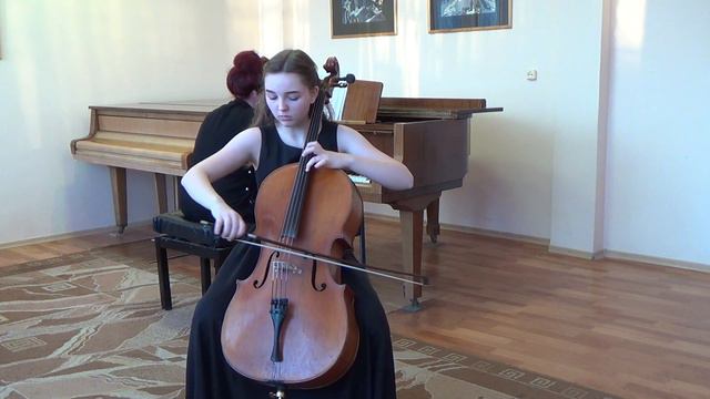 Перетятько Александра , 15 лет   А  Глазунов, Песня менестреля, оп 71