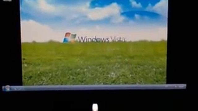 Toshiba NB200 netbook + Windows Vista: display and all functions ready