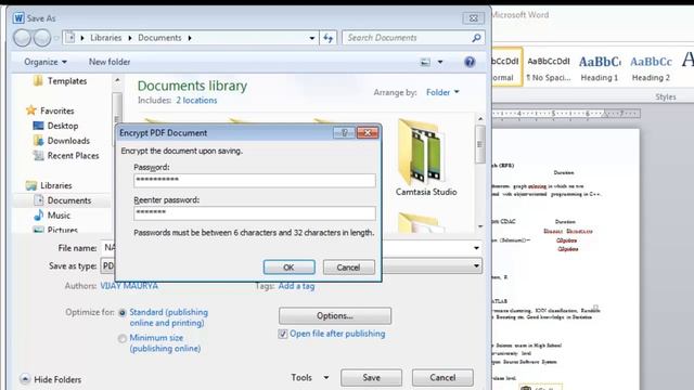How to Password Protect PDF File