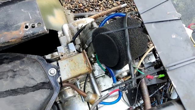 Самодельный квадроцикл с двигателем 110 кубов и задней скоростью