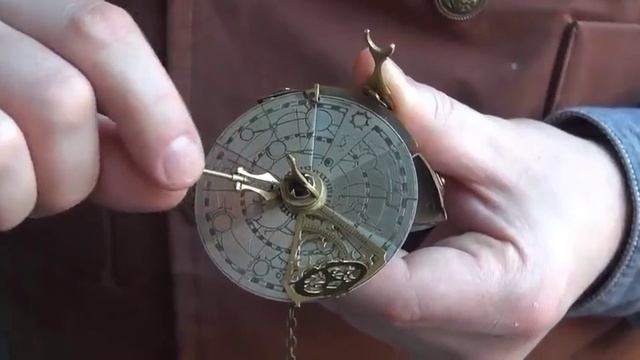 Портативные солнечные часы. 19 век