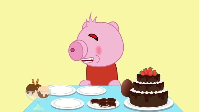 Peppa Pig's House - Peppa and Roblox Piggy Funny Animation Parody