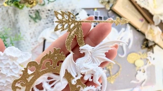 Сказочно-драконий набор/Скрапбукинг
