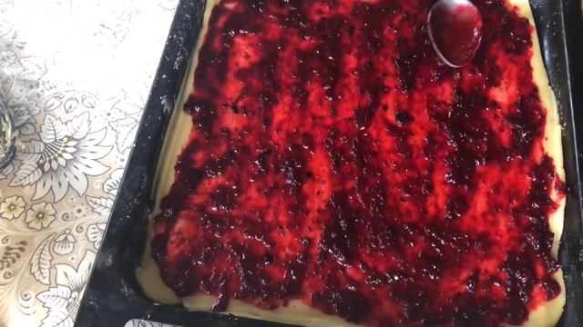 готовлю сладкий «РВАННЫЙ» пирог с бабушкой?