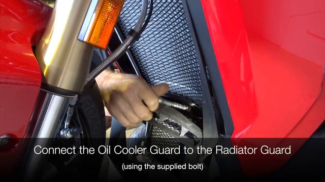 BMW S1000XR 2020-2022 Rad Guard fitting instructions