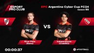 02.11.2023 - EPC Argentina Cyber Cup, Season: 85.