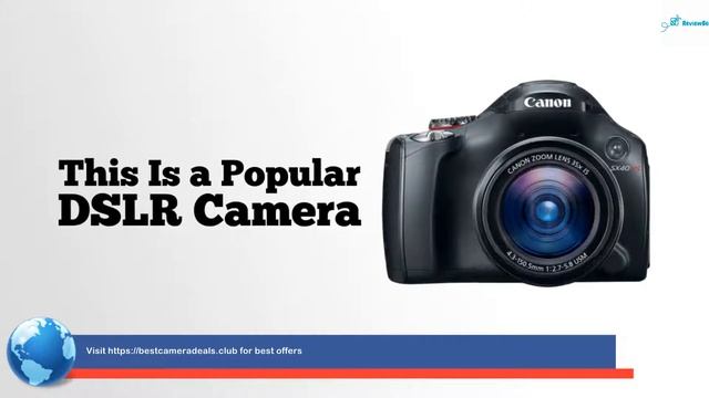 Canon SX40 HS 12.1MP Digital Camera With 35X Wide Angle Optical Image Stabilized Zoom And 2.7-Inch