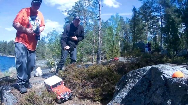 RC4WD Gelande 2 Toyota BJ40 Land Cruisers on Rock Crawling Comp