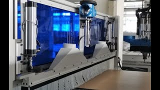 Роботизированная ячейка KDT NESTING LINE для автоматизированного производства корпусной мебели