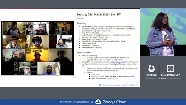 Keynote: Getting Started in the Kubernetes Community - Lucas Käldström & Nikhita Raghunath