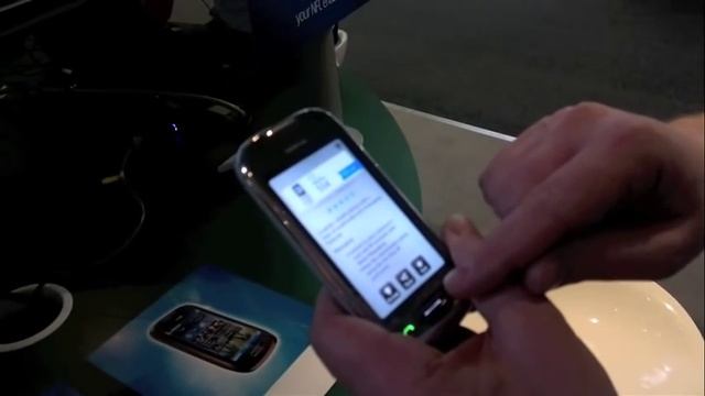 Qt at MWC11 - Digia NFC ShopWizer demo
