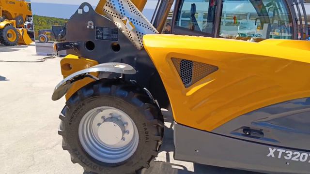 Новая линейка телескопических погрузчиков от XCMG