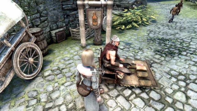 【スカイリム】キツネと旅するスカイリム２・１９話・ブルーパレスへの用事（女性実況）mod:Bards Reborn Student of Song Become a Bard【skyrim】