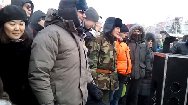 Лама Оле перед поздравлением жителей улан-удэ