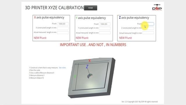 Calibrate your stepper motors on your cnc