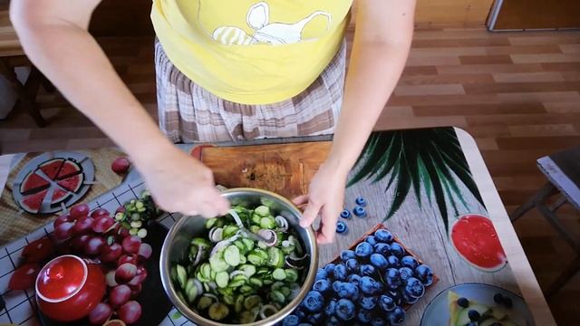 Салат из огурцов на зиму "Король закусок "