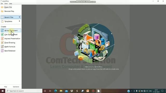 #ComTechSolution #LibreofficeWriter #Writer #CCCLibreoffice | Introduction to Libre Office Writer