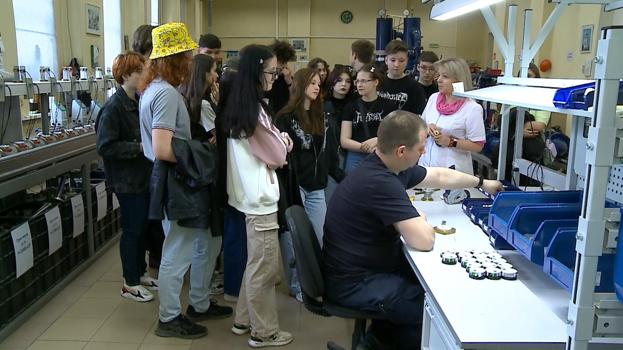 Перспективный работодатель: мытищинские студенты познакомились с производством компании «Водомер»