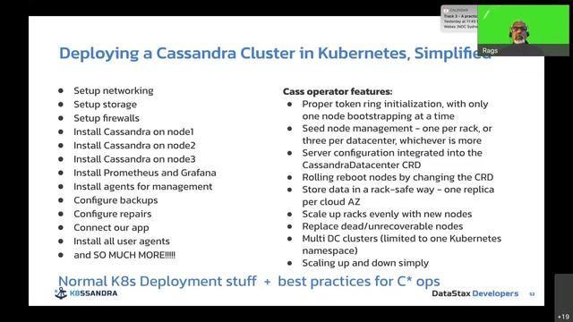 A practical approach to operating Data Service tiers on Kubernetes - Rags Srinivas - NDC Sydney 202