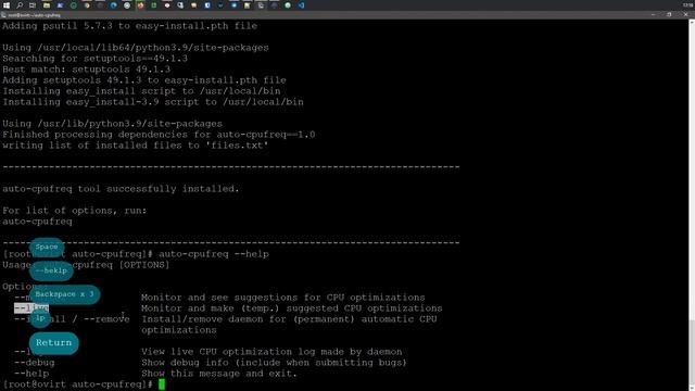 Оптимизатор скорости процессора и энергопотребления Linux auto cpufreq