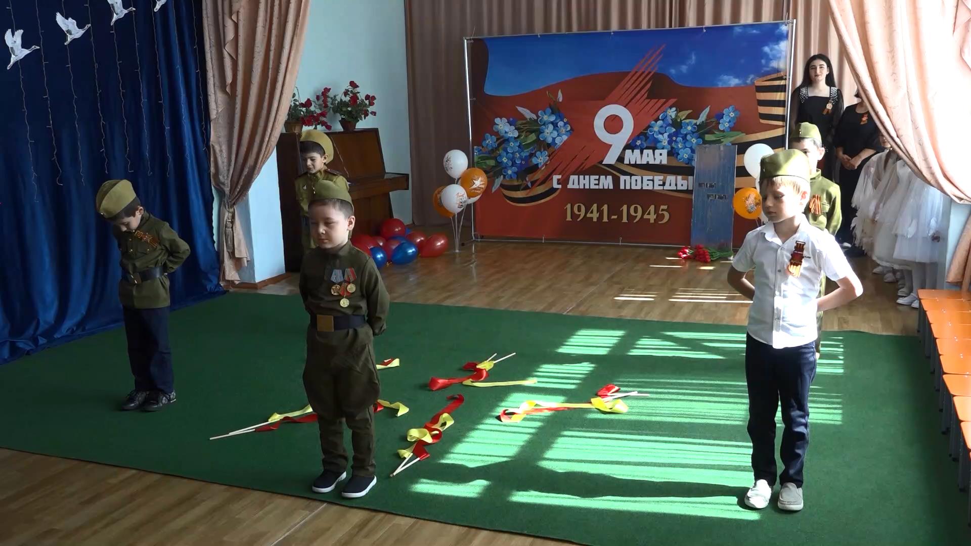 В детском саду "Насып" прошел утренник ко Дню Победы