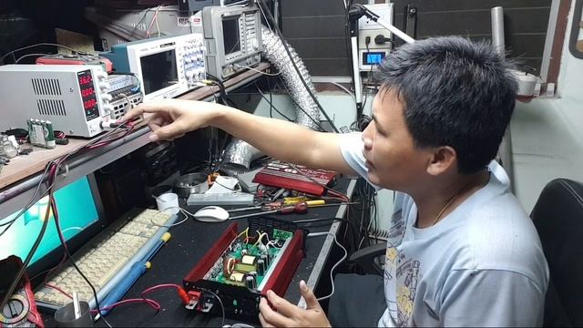 ซ่อม SUOER Grid Tie Inverter 1000W ลูกค้าหนองขาม ชลบุรี