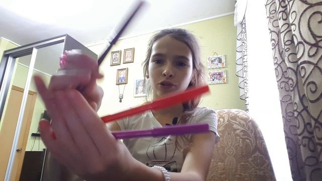 3 маркера челендж. Рисую рисунки на праздник Святой Валентин. Повезло с цветами!