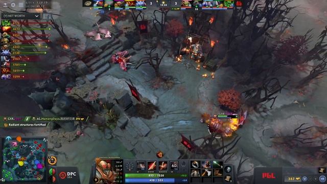 Army Geniuses vs Galaxy Racer | Game 2 | DPC - SEA Lower Division
