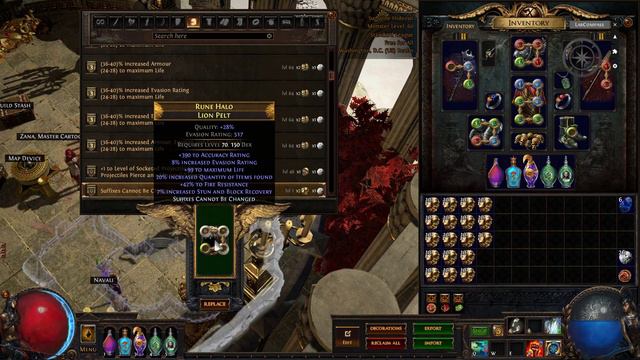 Path of Exile: Mirror tier for 4 Exalted Orbs