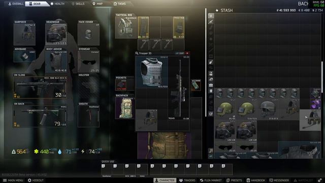 Escape from Tarkov Customs Warmup before Labs