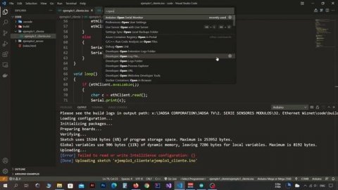 SENSORES Y MODULOS #34: ARDUINO ETHERNET W5100 W5200