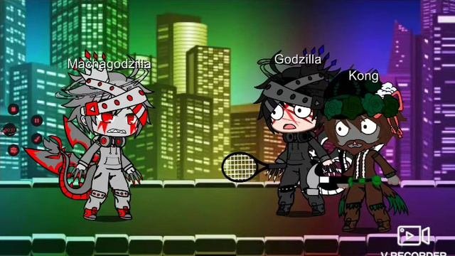 Gacha club godzilla vs kong vs machagodzilla edit 177 views wow thx guys