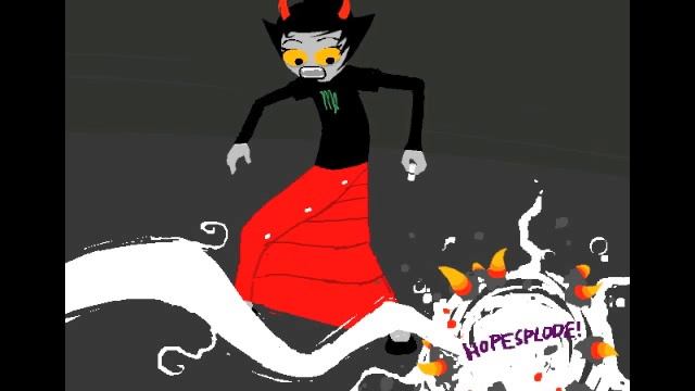 Precision F-Strike: Kanaya: Return to the Core -- Eridan: Abscond.