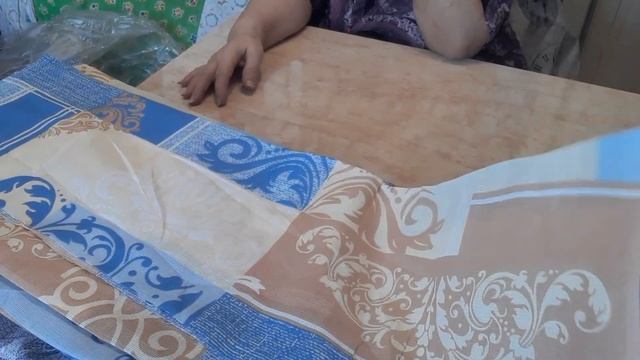 Посылка с МагнаТекс. Бязь и техсалфетки. Распаковка