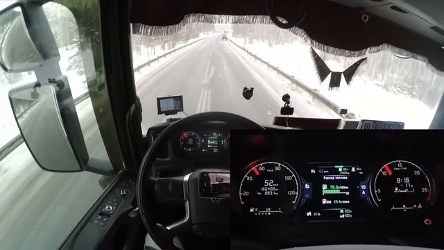Проходим Уральские горы! Чебаркуль-Златоуст! Сколько, Гололёд!