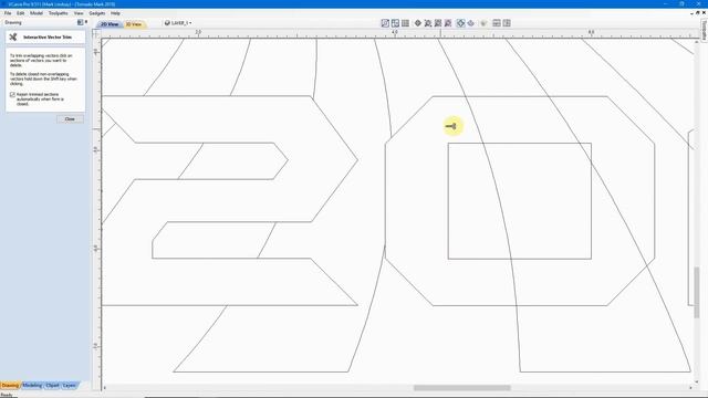 Join Vectors Using Layers -  Part 11 - Vectric For Absolute Beginners